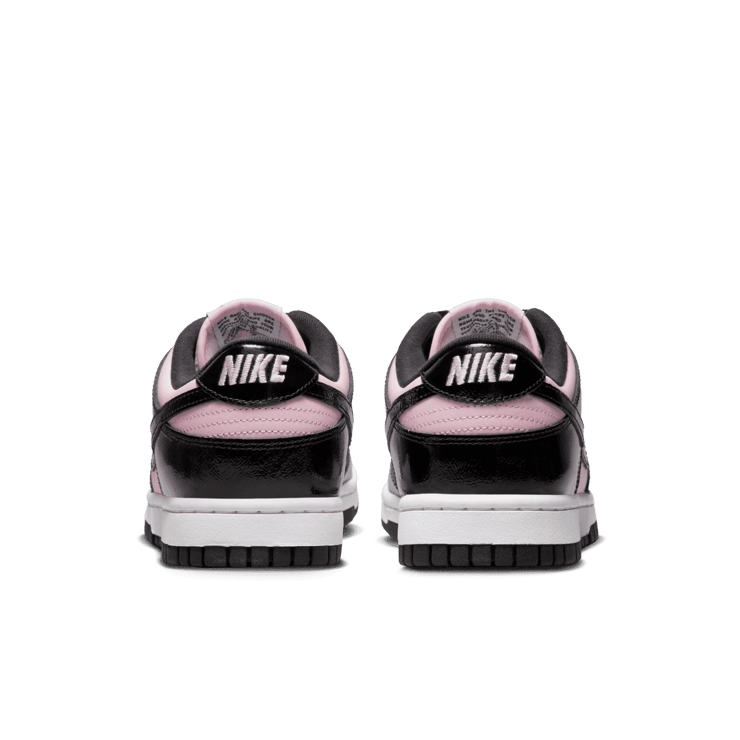 Nike Dunk Low Patent Black Pink (W) Angle 3