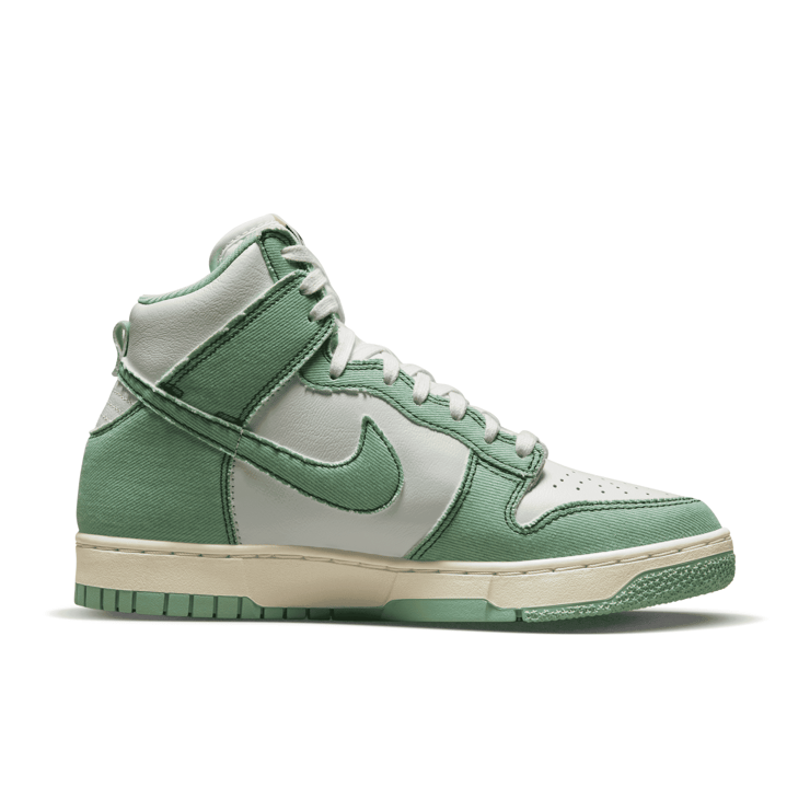 Nike Dunk High 85 Green Denim Angle 0