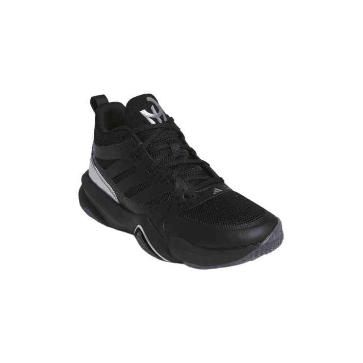 adidas Mahomes 2 Impact FLX Turf Black (GS) Angle 2