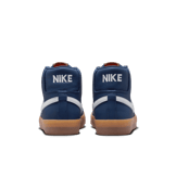 Nike SB Zoom Blazer Mid ISO Orange Label Navy Gum Angle 3