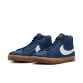 Nike SB Zoom Blazer Mid ISO Orange Label Navy Gum Angle 2