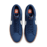 Nike SB Zoom Blazer Mid ISO Orange Label Navy Gum Angle 1