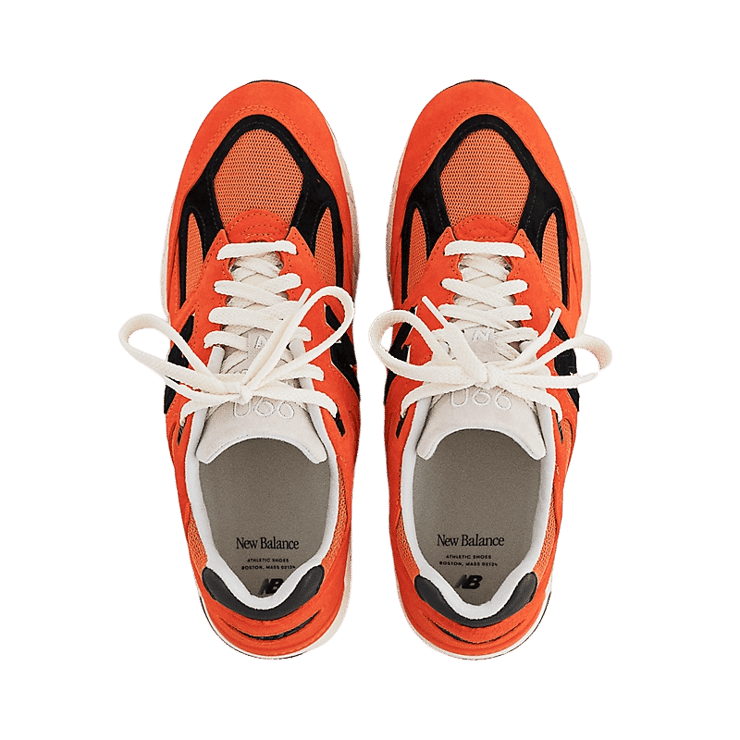 New Balance 990v2 Made in USA by Teddy Santis Marigold Angle 0