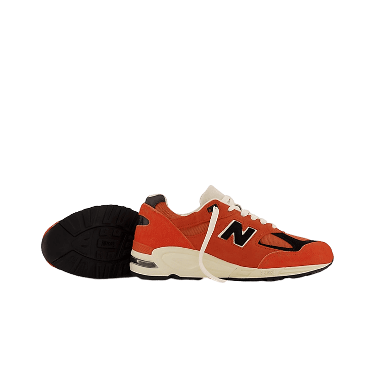 New Balance 990v2 Made in USA by Teddy Santis Marigold Angle 4