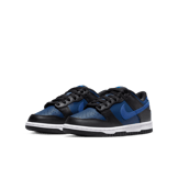 Nike Dunk Low Black Blue (GS) Angle 2
