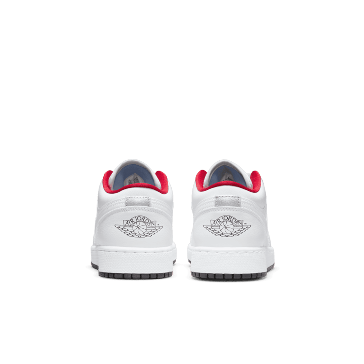 Jordan 1 Low White Red (GS) Angle 3