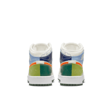 Jordan 1 Mid Stitch (GS) Angle 3