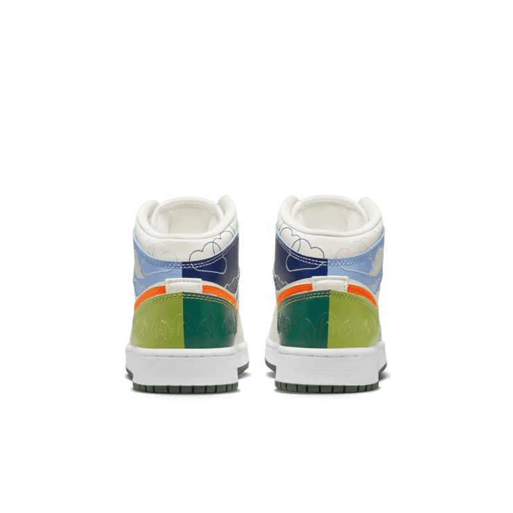 Jordan 1 Mid Stitch (GS) Angle 3