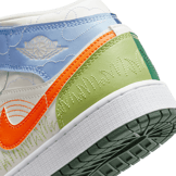 Jordan 1 Mid Stitch (GS) Angle 5