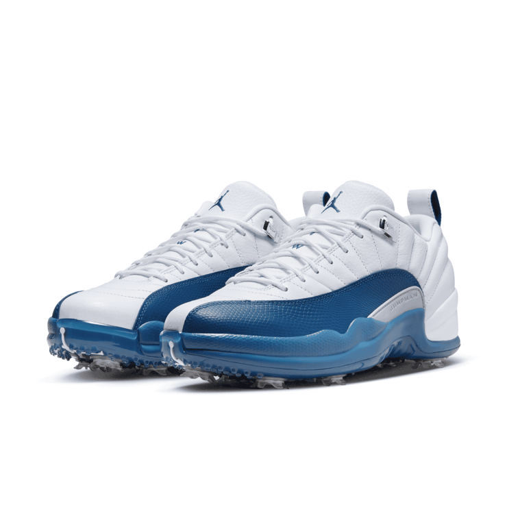 Jordan 12 Golf French Blue Angle 2