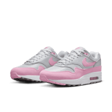 Nike Air Max 1 '87 Metallic Platinum Pink Rise (W) Angle 2
