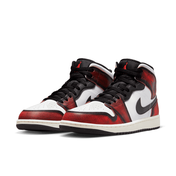Jordan 1 Mid Wear-Away Chicago Angle 2