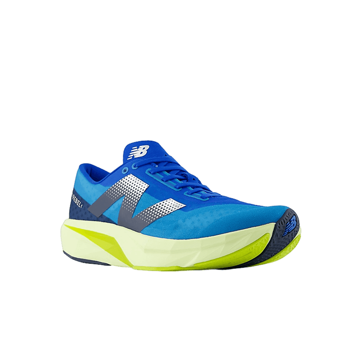 New Balance FuelCell Rebel v4 Spice Blue Angle 2