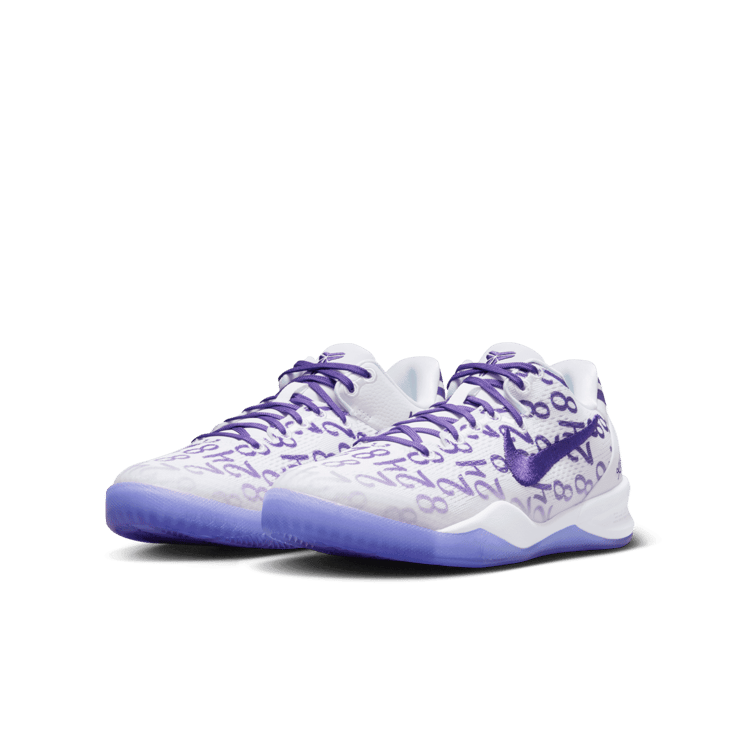 Nike Kobe 8 Protro Court Purple (GS) Angle 2