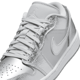 Air Jordan 1 Low SE Metallic Silver (W) Angle 4