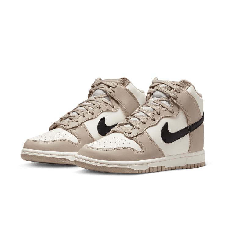 Nike Dunk High Fossil Stone (W) Angle 2