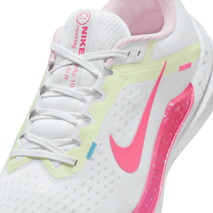Nike Air Winflo 10 'White Hyper Pink Volt' (W) Angle 4