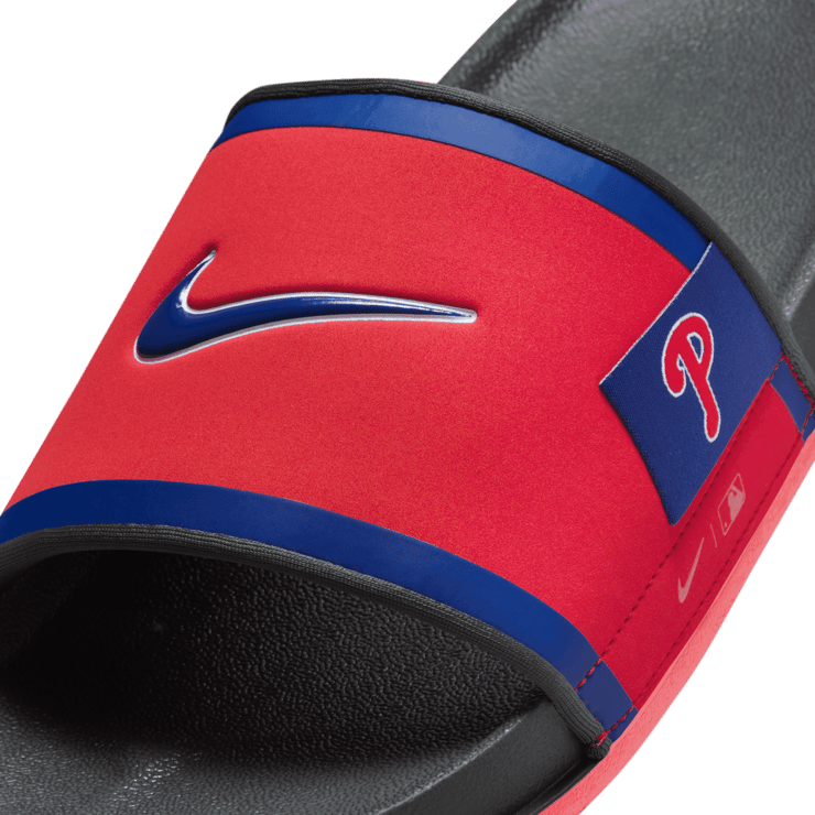 Nike Offcourt (Philadelphia Phillies) Offcourt Slides Angle 3
