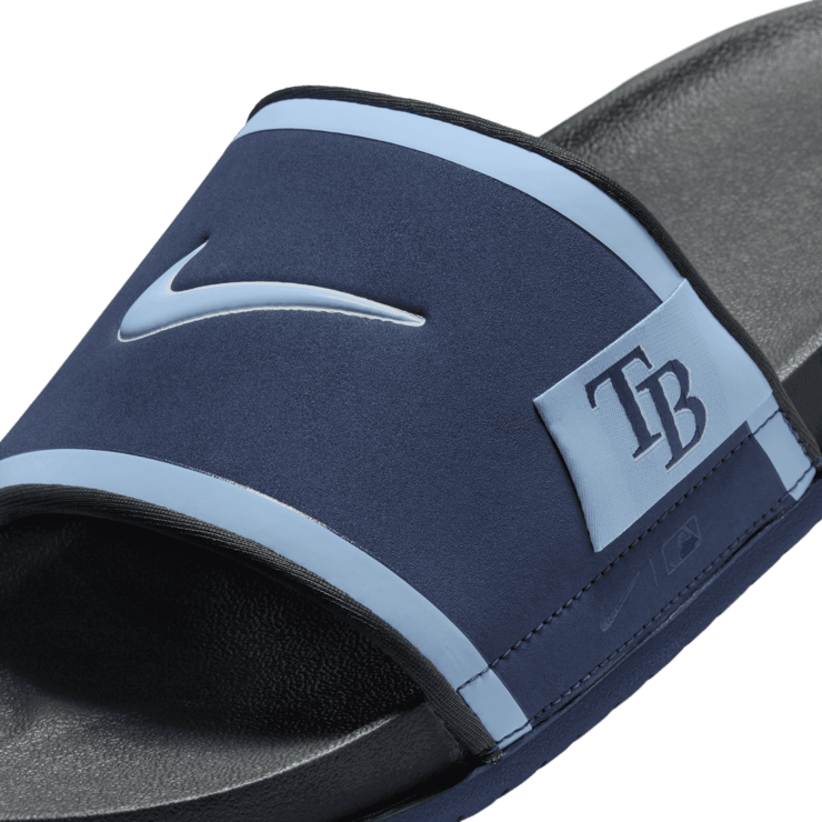 Nike Offcourt (Tampa Bay Rays) Offcourt Slides Angle 3