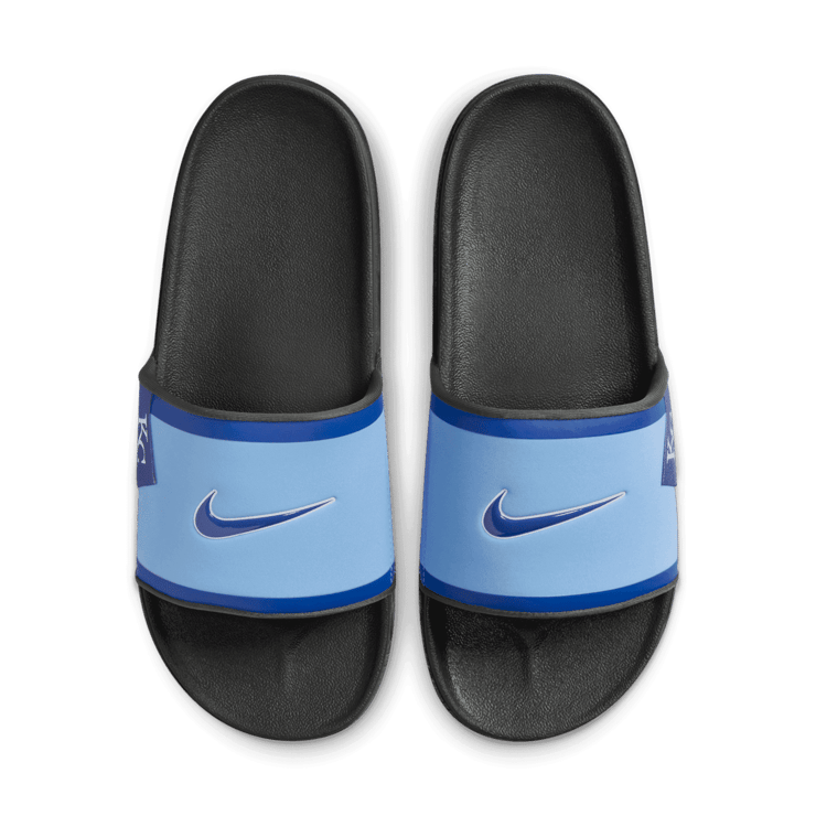 Nike Offcourt (Kansas City Royals) Offcourt Slides Angle 2