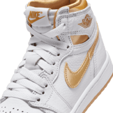 Air Jordan 1 Retro High OG Metallic Gold (PS) Angle 4