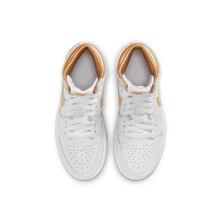 Air Jordan 1 Retro High OG Metallic Gold (PS) Angle 1