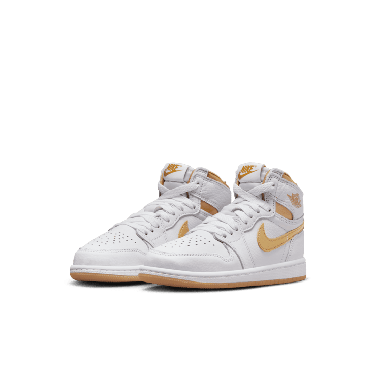 Air Jordan 1 Retro High OG Metallic Gold (PS) Angle 2