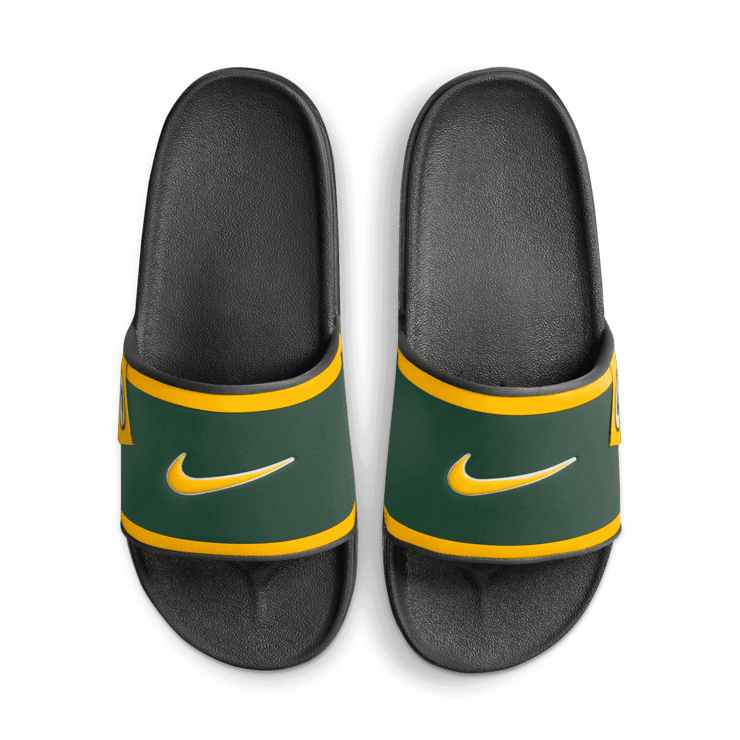 Nike Offcourt (Green Bay Packers) Offcourt Slides Angle 2
