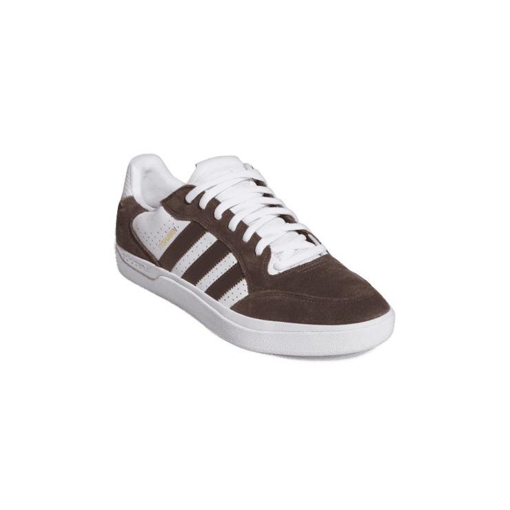 adidas Tyshawn Low Brown Angle 2