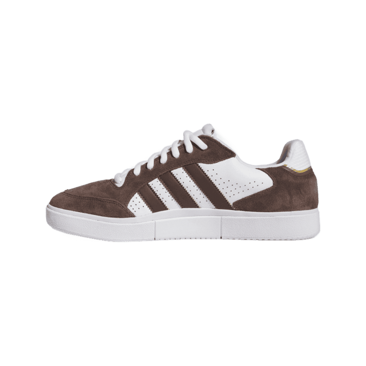 adidas Tyshawn Low Brown Angle 4