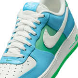 Nike Air Force 1 Low Aquarius Blue Green Shock Angle 4