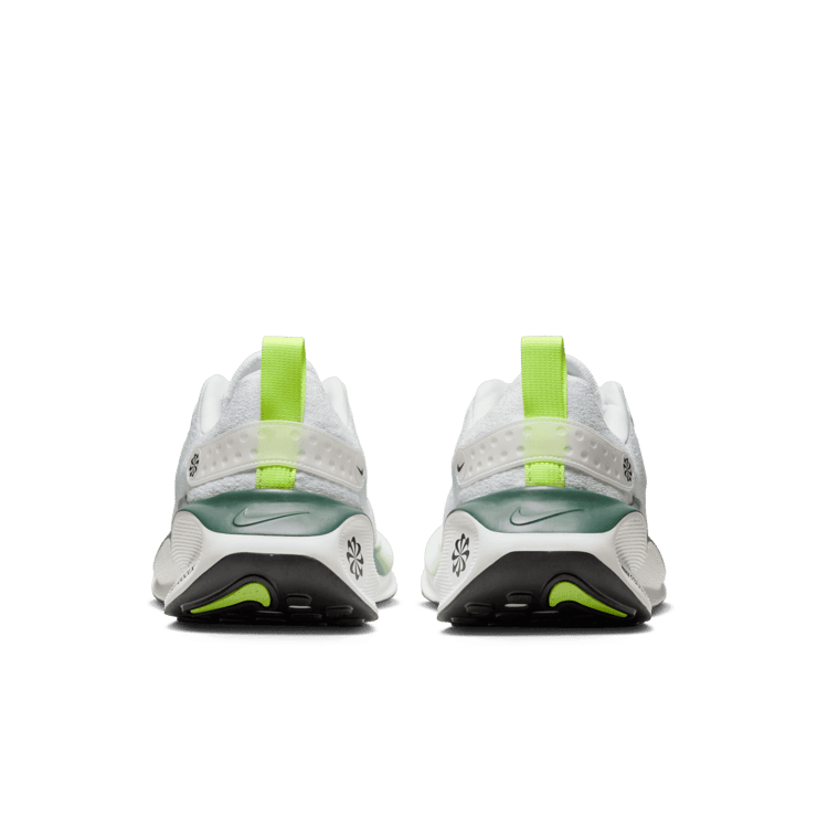 Nike React Infinity Run Flyknit 4 White Volt Green Angle 3