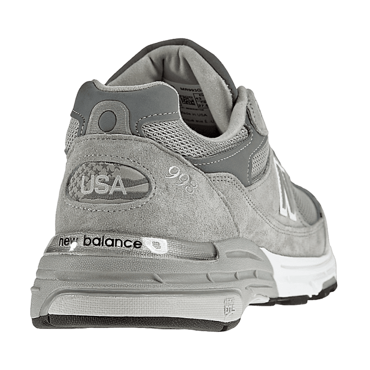 New Balance 993 MiUSA Grey Angle 2