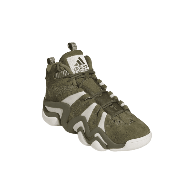 adidas Crazy 8 Olive Angle 2