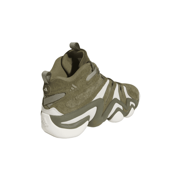 adidas Crazy 8 Olive Angle 3