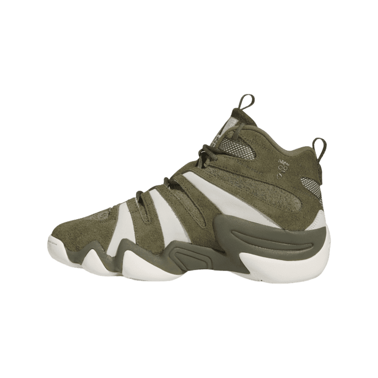 adidas Crazy 8 Olive Angle 4
