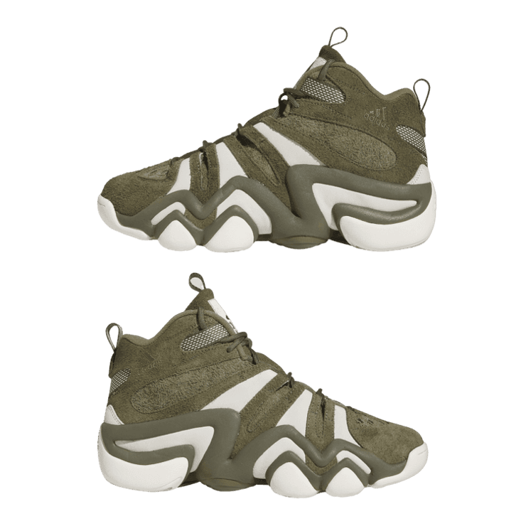 adidas Crazy 8 Olive Angle 5