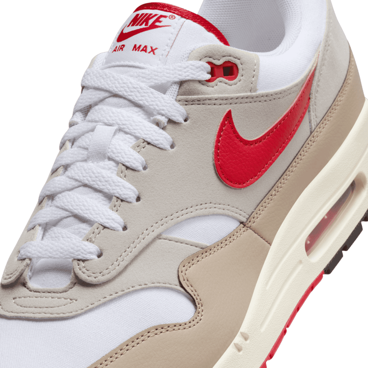 Nike Air Max 1 Cream II University Red Angle 4