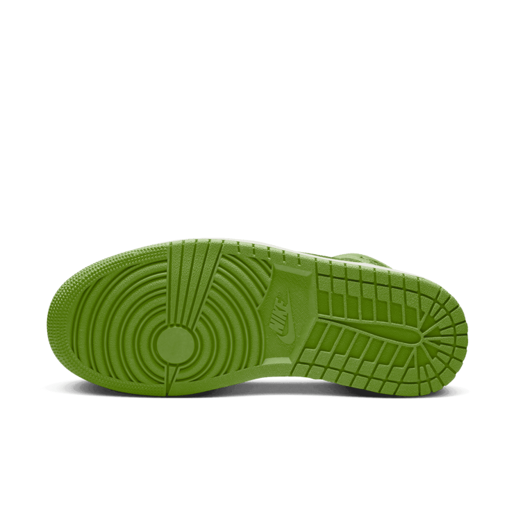 Jordan 1 Mid Black Altitude Green (W) Angle 0