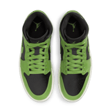 Jordan 1 Mid Black Altitude Green (W) Angle 1