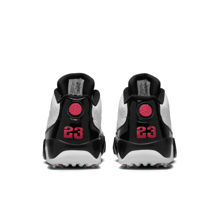 Air Jordan 9 Golf White Black Angle 3