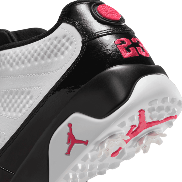 Air Jordan 9 Golf White Black Angle 6