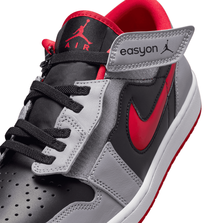 Air Jordan 1 Low EasyOn Black Cement Angle 4