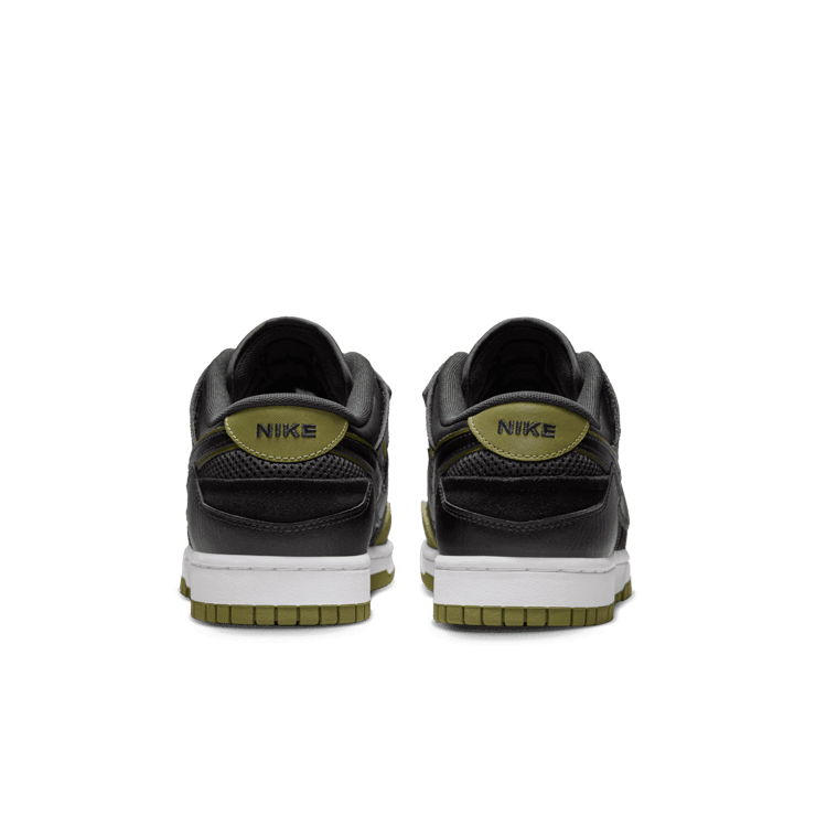 Nike Dunk Low Scrap Black Olive Angle 3