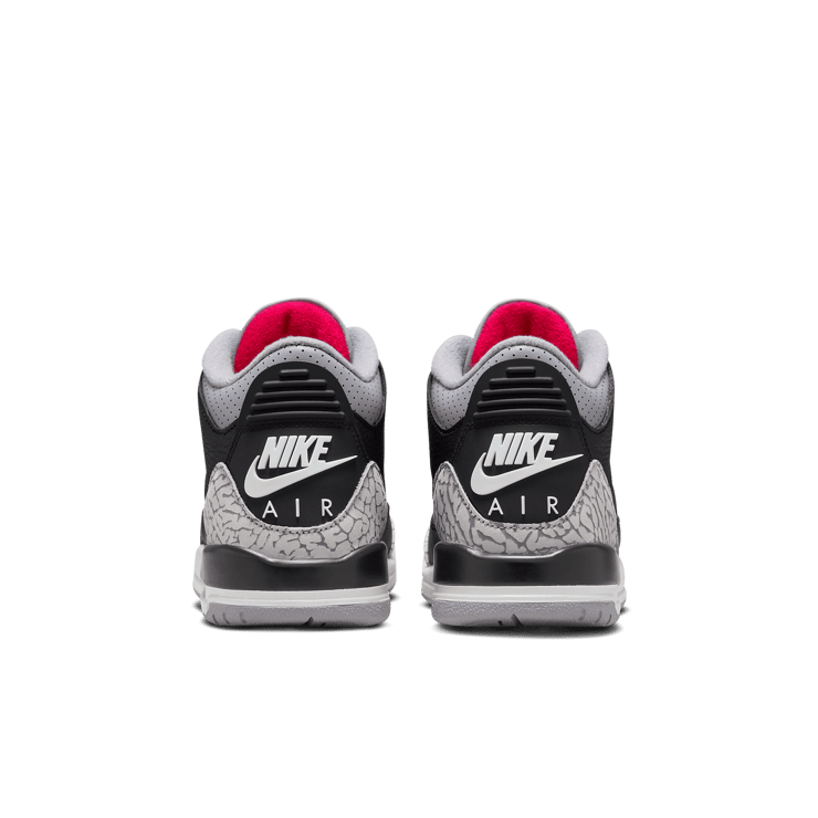Air Jordan 3 Retro Black Cement (2024) (GS) Angle 4