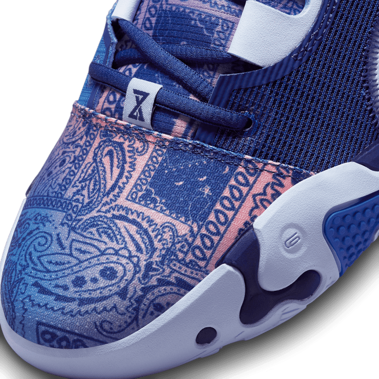 Nike PG 6 Blue Paisley Angle 4