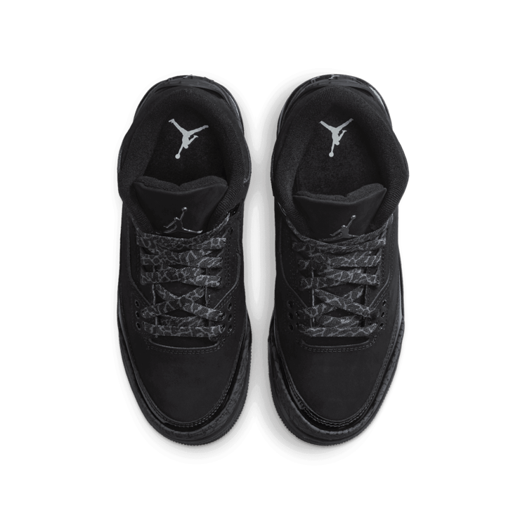 Air Jordan 3 Retro Black Cat (GS) Angle 1