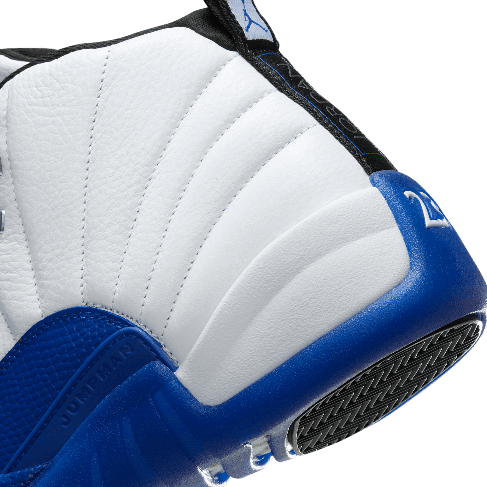white and royal blue 12s