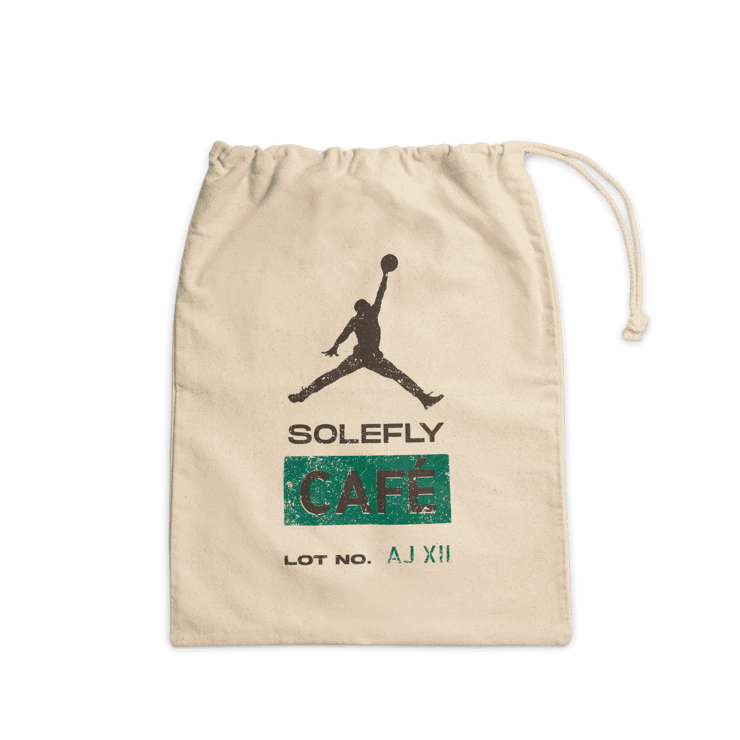 Air Jordan 12 Retro SP SoleFly White Baroque Brown Angle 9