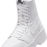 Air Jordan 1 Brooklyn Triple White (W) Angle 4